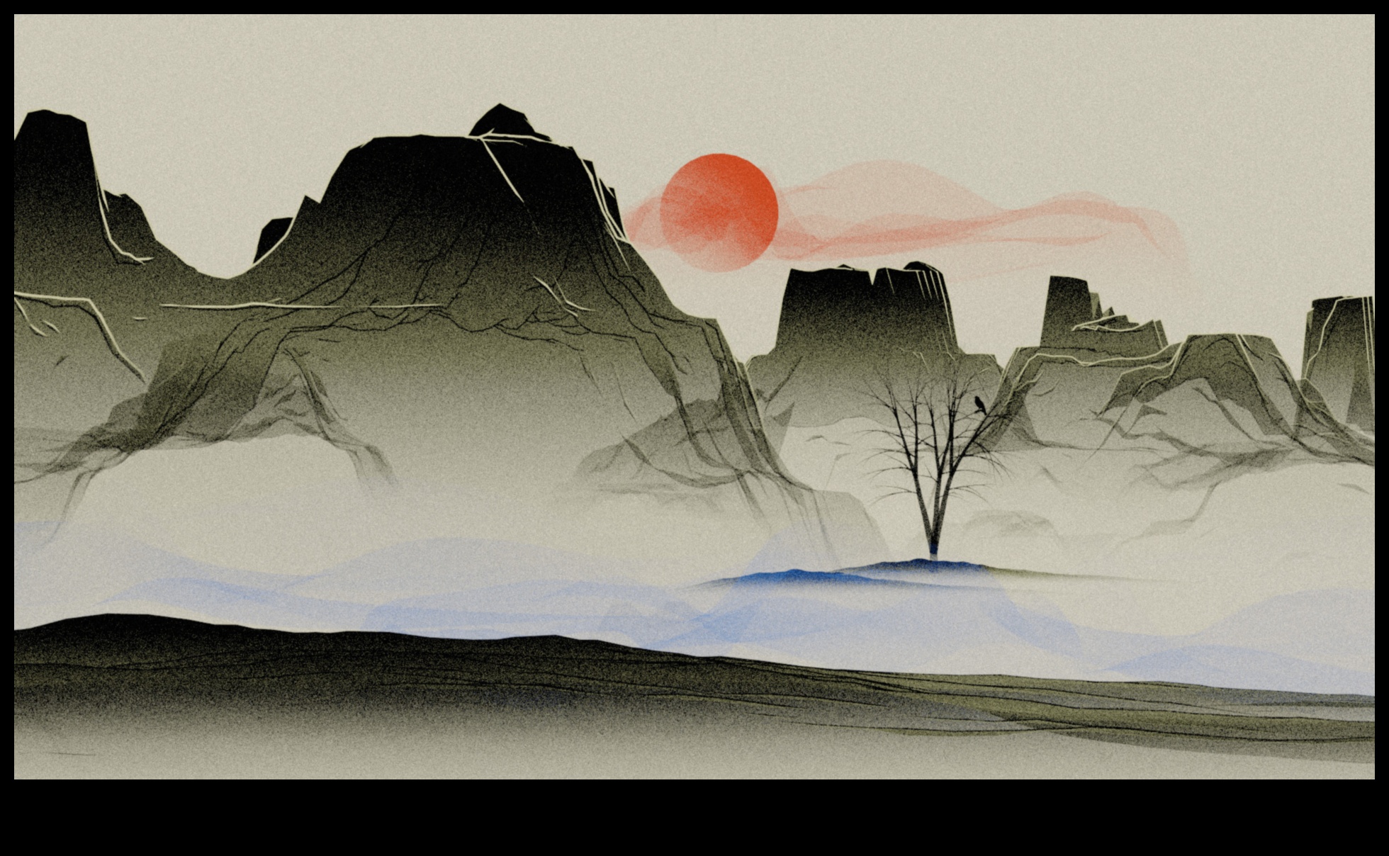 Drosmīgs un skaists: iegūstiet iespaidīgas ainas ar pildspalvu un tinti