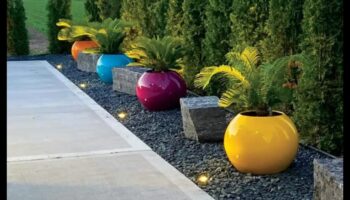 Mākslīga bēgšana: uzlabojiet savu dārzu ar radošu uzplaukumu