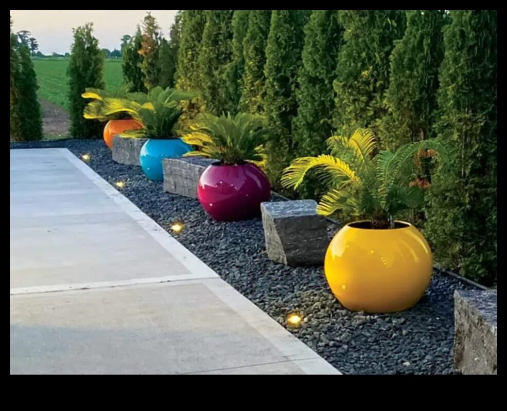 Mākslīga bēgšana: uzlabojiet savu dārzu ar radošu uzplaukumu