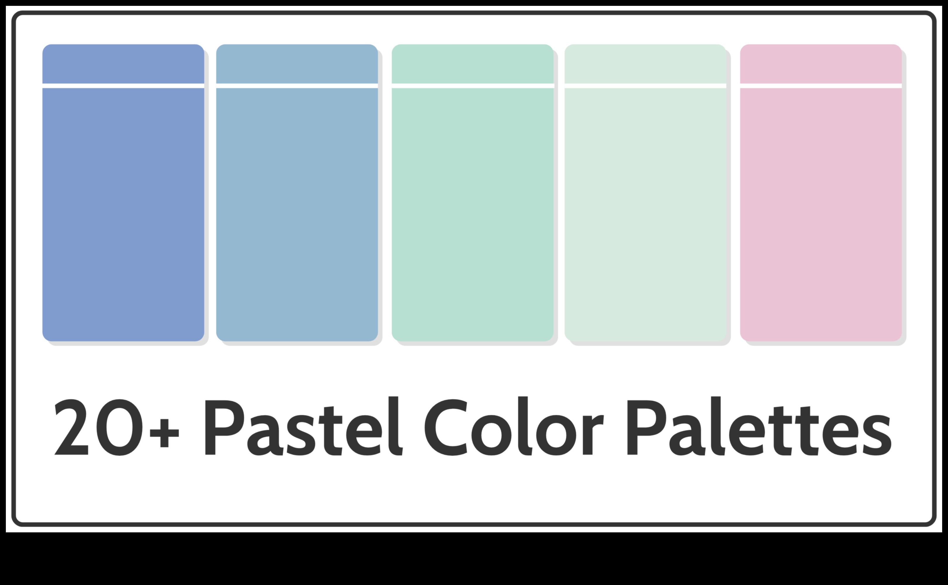 Pastels Harmoniska palete 4 Harmonijas zīmēšana: līdzsvara un vienotības sasniegšana pasteļtoņā