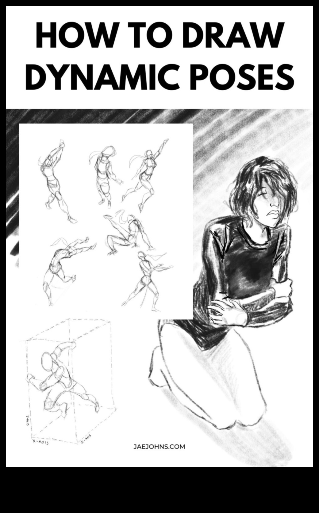 Karikatūru veidošanas pamatprincipi: dinamisku zīmējumu metožu izpēte