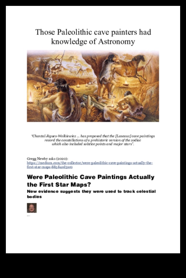 Kosmiskā ala: debesu motīvi aizvēsturiskajā klinšu mākslā