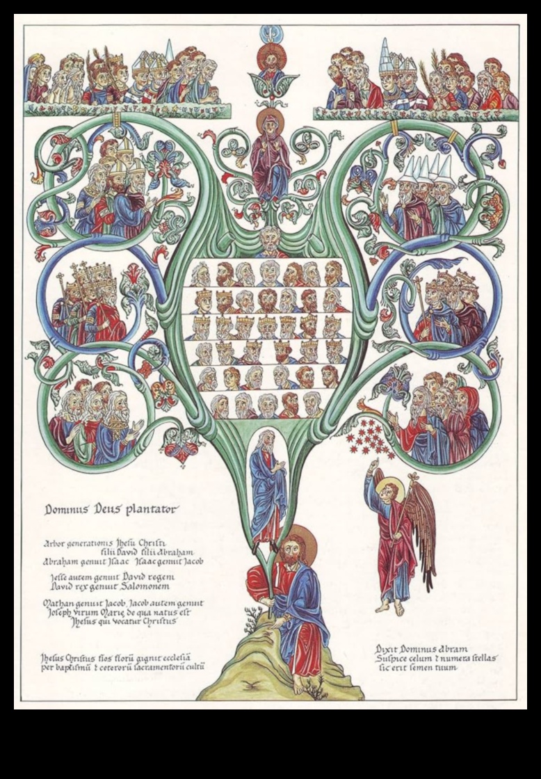 Līnijas valoda: mākslinieciskās reprezentācijas viduslaiku ģenealoģijā