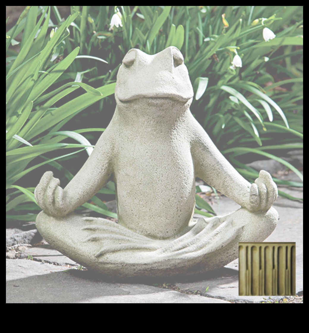 Skulpturāls miers: populāri dārza mākslas brīnumi