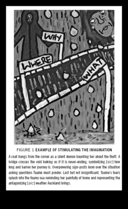 Klusuma drāma: nedzīvu stāstījumu zīmēšana