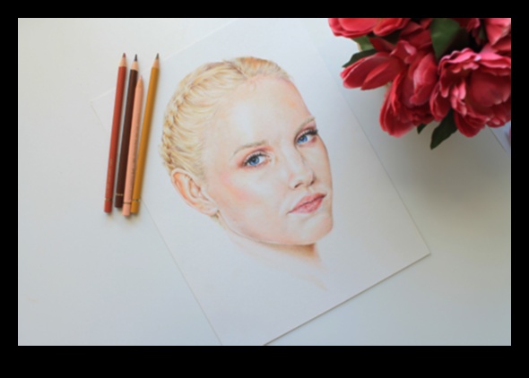 Portrets ar krāsainu zīmuli: personības paušana ar nokrāsām