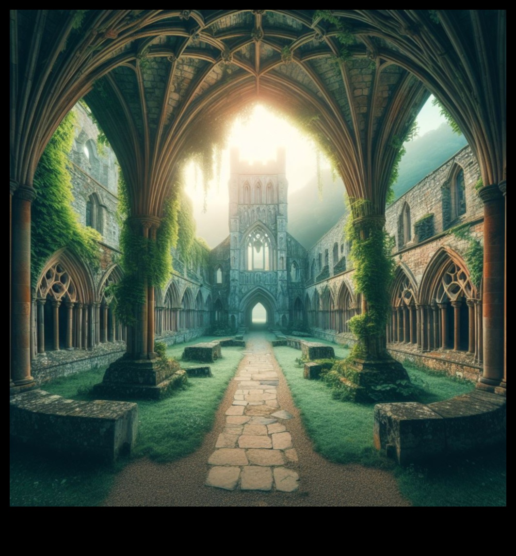 Mistiskie klosteri: ikdienas dzīves ainas gotikas abatijās