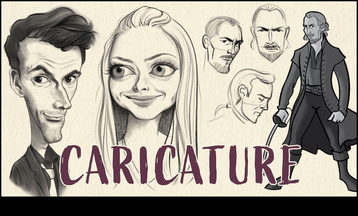 Savdabīgi portreti: personības paušana, izmantojot karikatūru